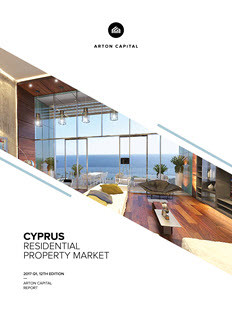 Cyprus Real Estate Report 2017 Q1, 9th Edition